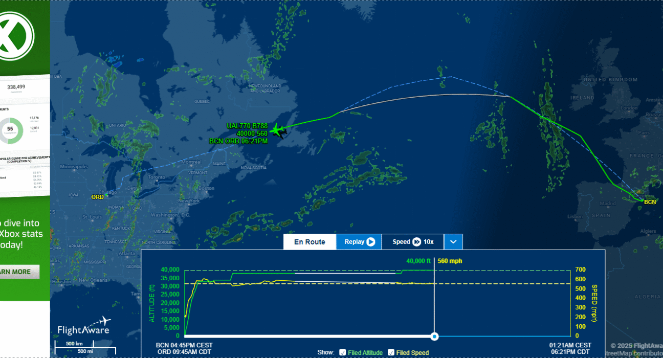 United Airlines Flight UA770 Emergency Diversion