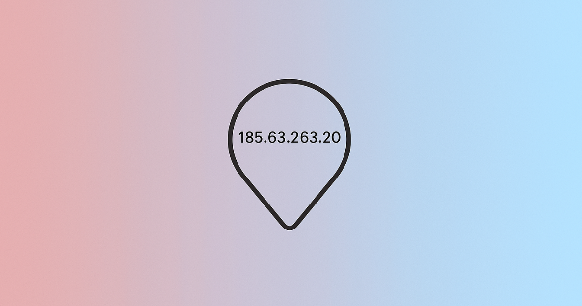 185.63.263.20: Real or Fake